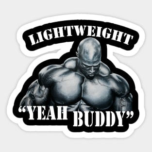 Light Weight Baby Ronnie Coleman Fitness Sticker